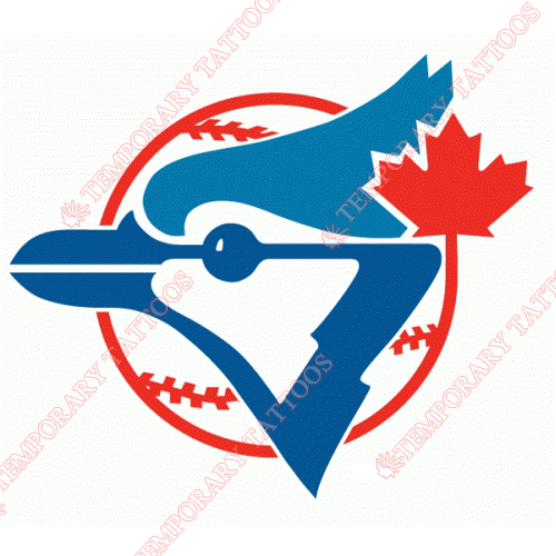 Toronto Blue Jays Customize Temporary Tattoos Stickers NO.1983